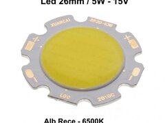 LED COB 26MM , PUTERE 5W